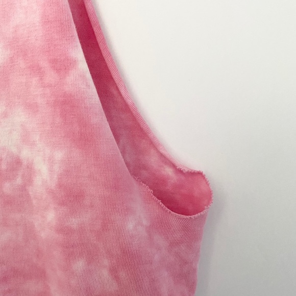 Daydreamer ☻︎ Blondie Muscle Tee ☻︎ Pink Tie Dye - Picture 16 of 16
